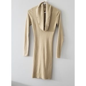 Cowl Neck Midi Dress